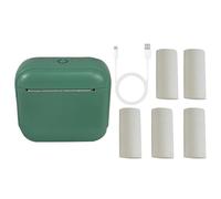 SueaLe Imprimante thermique portative contrôlée par application pour documents et étiquettes, étiqueteuse à piles ABS