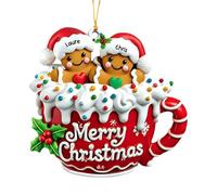 SueaLe Ornement saisonnier en acrylique pour sapin de Noël, décoration à suspendre pour cheminées, accessoire de vacances, décorations de Noël, ornement acrylique