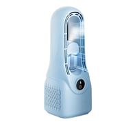 SueaLe Ventilateur brumisateur alimenté par batterie avec sortie, Blue