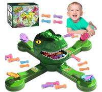 Suebah Dinosaure Alimentation Puzzle Jouet Dinosaure Nourriture Fun Game Multi-Joueurs Jouet de Table interactif Jeu de société Jouet pour Enfants Garçons Filles Cadeaux
