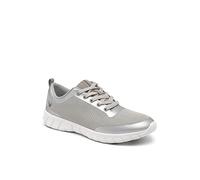 Suecos Mixte Alma Sneakers Basses, Plateado, 38 EU