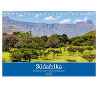 Südafrika - Landschaft voller Vielfalt und Schönheit (Tischkalender 2026 DIN A5 quer), CALVENDO Monatskalender: Die atemberaubenden Landschaften Südafrikas - wild, vielfältig und einfach unvergesslich