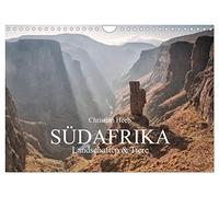 Südafrika / Landschaften & Tiere / Christian Heeb (Wandkalender 2026 DIN A4 quer), CALVENDO Monatskalender: Landschaften und Tiere Südafrikas