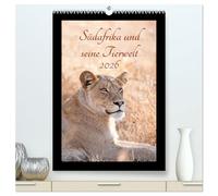 Südafrika und seine Tierwelt (hochwertiger Premium Wandkalender 2026 DIN A2 hoch), Kunstdruck in Hochglanz: Die artenreiche Tierwelt Afrikas ist in ... finden sie hier in diesem Kalender.
