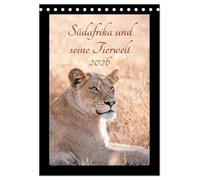 Südafrika und seine Tierwelt (Tischkalender 2026 DIN A5 hoch), CALVENDO Monatskalender: Die artenreiche Tierwelt Afrikas ist in dieser Form ... finden sie hier in diesem Kalender.