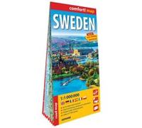 Suède 1/1.000.000 (carte grand format laminée). Sweden Collectif (Auteur)