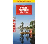 Suède 1 : 900.000 - Marco Polo Highlights - Collectif - Marco polo - Atlas / carte