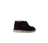 Suède desert boots bottines chukka à scratch pour enfants noir 22