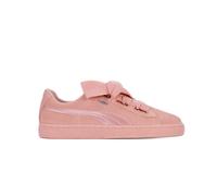 PUMA Femme Suede Heart EP Sneakers Basses, Peach Beige-Metallic Beige, 38 EU