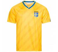 JELEX Retro History Maillot pour homme | Avec logo brodé et manches courtes | Design nostalgique pour les fans de football | Idéal pour les collectionneurs, Drapeau de la Suède, XXL