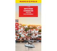 Suède Sud 1 : 350.000 - Marco Polo Highlights - Collectif - Marco polo - Atlas / carte