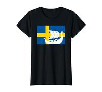 Suède Viking Sverige Swedish Support Danemark Pas à Vendre T-Shirt Graphique avec Valeur
