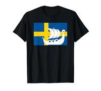 Suède Viking Sverige Swedish Support Danemark Pas à Vendre T-Shirt Graphique avec Valeur
