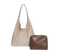 Suedes Tote Bag Designer Sacs de travail pour femmes Hobo Bags, Totes Top Sacs à main Portefeuilles Sac à bandoulière pour voyage, Work-Beige