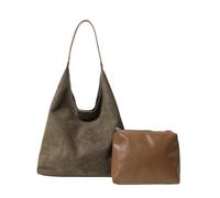 Suedes Tote Bag Designer Sacs de travail pour femmes Hobo Bags, Totes Top Sacs à main Portefeuilles Sac à bandoulière pour voyage, Work-Green
