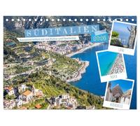 Süditalien - Sonnenverwöhnt mit viel Kultur und Geschichte (Tischkalender 2026 DIN A5 quer), CALVENDO Monatskalender: Land der Mittagssonne im südlichen Teil des italienischen Stiefels.