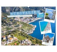 Süditalien - Sonnenverwöhnt mit viel Kultur und Geschichte (Wandkalender 2026 DIN A2 quer), CALVENDO Monatskalender: Land der Mittagssonne im südlichen Teil des italienischen Stiefels.