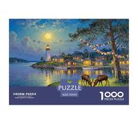 Suédois Archipel de Stockholm Midsummer Puzzle en Bois Imperméable DIY Puzzles De 1000 Pièces pour Adultes Défi Et Casse-tête Jeux De Stimulants