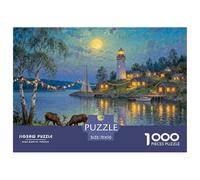 Suédois Archipel de Stockholm Midsummer Puzzle en Bois Imperméable DIY Puzzles De 1000 Pièces pour Adultes Amusant Jeux De Stimulants