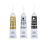 SÜDOR Peinture de contour en soie. Convient pour la décoration décorative. Peinture de contour en soie (3 x 20 ml)