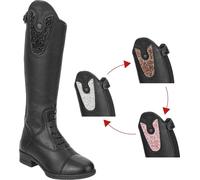 Suedwind bottes d'équitation enfants Nova Kids Fun Leather black , Suedwind_Stiefel:36. W30.5/H37.5