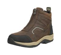 Suedwind Field FZ GripFTX Bottines d'équitation unisexe en cuir pour écurie et tout-terrain Fermeture éclair avant YKK Doublure Micro-Dry Semelle GripFTX Chocolat Pointure 36-46, chocolat, 36 EU