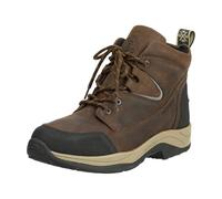 Suedwind Field Lace GripFTX Bottines d'équitation unisexe en cuir pour écurie et tout-terrain avec lacets, doublure micro dry et semelle GripFTX Chocolat Taille 36-46, chocolat, 36 EU