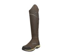 Suedwind Field Tall GripFTX - Bottes d'équitation en cuir pour femme - Toutes saisons - Lacets Micro-Dry Doublure YKK Zip GripFTX - Chocolat - Pointure 37-42, chocolat, 39 EU