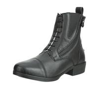 SUEDWIND FOOTWEAR ADVANCED II SZ SOFT Winter Bottines d'équitation pour femme en cuir synthétique avec fermeture éclair et semelle en caoutchouc Noir Taille 36-43, Noir , 39 EU