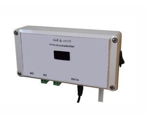 Südwind video pressostat - pressostat pour foyers dépendants de l'air ambiant - 25m de tuyau