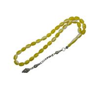 Sükrü Baba 33 Chapelet de prière islamique Tesbih fait à la main Faturan Misbaha Amber Prayerbeads Bakalite Tasbeeh Sistemli Turkish Kehribar ambre naturel Ay Yildiz Türkiye