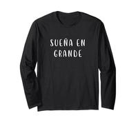 sueña en Grande Phrase inspirante espagnole Motivation Manche Longue