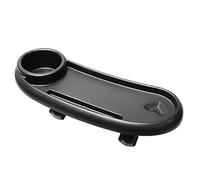 SUEOUX Plateau à goûter pour poussette avec porte-gobelet 3 en 1 universel - Plateau alimentaire réutilisable pour poussette - Porte-gobelet multifonction avec plateau à goûter pour accessoires de