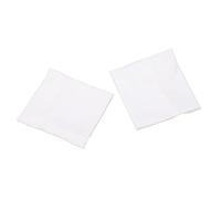 Sueur de Bracelet de Soie de Glace, Bracelet de Refroidissement D'accessoires, Bandeau Doux de Poignet de 2PCS pour Le Camping (Blanc)