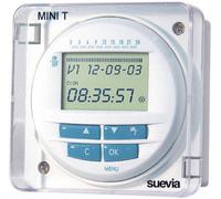 Suevia Practic Log Programmateur horaire pour montage en saillie numérique 230 V/AC 3680 W