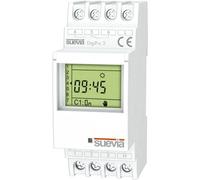 Suevia Zeitschaltuhr DigiPro 2 2 Wechsler Max. 16 A 250 V/AC