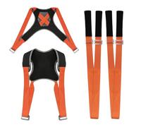 Suevut 4 Pièces Sangle de Levage Demenagement Kit,200kg Sangles de Transport Déménagement,2 Personnes Bretelle Sangle Lourde, pour Appareils, Meubles, Déménageur de Machines