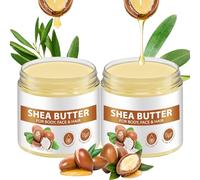 Suevut Beurre de Karité, Hea Butter Hydratant Visage & Corps, Votre Peau et Vos Cheveux Ne Seront Plus Secs, Riche En Vitamines Pour Mains, Pieds, Corps