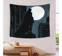 SUFFERBOW Batman 3D Effet Tapisserie Art Mural Tapisserie Murales Tapisserie Murale Tissu Pour Chambre Salon Collège Dortoir Tapisserie 180cmx230cm
