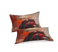 SUFFERBOW Imprimé 3D Katsuki Bakugo Ensemble De Literie avec Microfibre Super Douce Et Respirante Housses De Couettes 3 Pièces Et Taie d'oreiller Double(200x200cm)