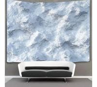 SUFFERBOW Neige 3D Effet Tapisserie Décoration Murale Tapisserie Murales Tapisserie Murale Tissu Pour Chambre Salon Collège Dortoir Tenture Murale 180cmx230cm