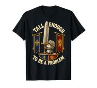 Suffisamment Grand pour Poser problème, mème Amusant d'Opossum Knight Sword T-Shirt