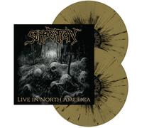 Suffocation - Live In North America (Iex) (Gold & Black Splatter [Vinyl] Black,