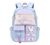 Suffolly Sac a Dos Enfant, Cartable Maternelle Fille, Cartable Fille Primaire, Fourniture Scolaire Kawaii Sac à Dos d'école Étanche Filles Sac à Dos pour Adolescentes Filles Cartable (C)