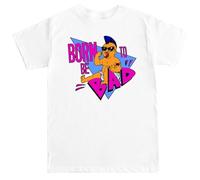 SUFFPXXYU Born to BE Bad Arnold Movie Funny Humor Retro Twins SCHWARZENEGGAR Film T SHIRTWhiteS