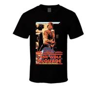 SUFFPXXYU Lone Wolf McQuade Chuck Norris Movie 80s Action Film Fan t shirtBlackM