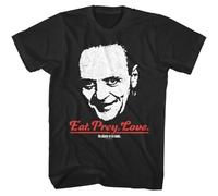 SUFFPXXYU Silence of The Lambs Eat Prey Love T-Shirt Vintage TrendingBlackM