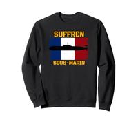 Suffren S635 Sous-Marin Nucléaire D'attaque Papa Grand-père Sweatshirt
