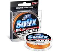Sufix Advanced 832 Ice Braid Ligne de pêche à la Glace, Haute résistance, Faible étirement, pour Une durabilité extrême au Froid, Bobine de 45,7 m, 2,7 kg, Camouflage feu