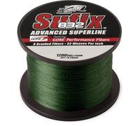 Sufix Mixte Adulte 660-3130G 832 Braid 59 kg Low Vis Green - 1100 Yds, Multi, Taille Unique